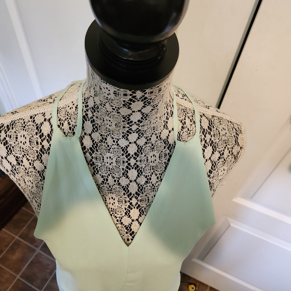 Ladies Large Suzy Shier Mint green blouse - Picture 3 of 11